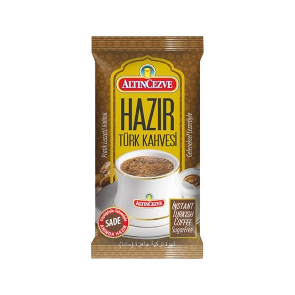 Hazır Türk Kahvesi Sade (Şekersiz) 20' li Paket (20 Adet x 7 Gr)