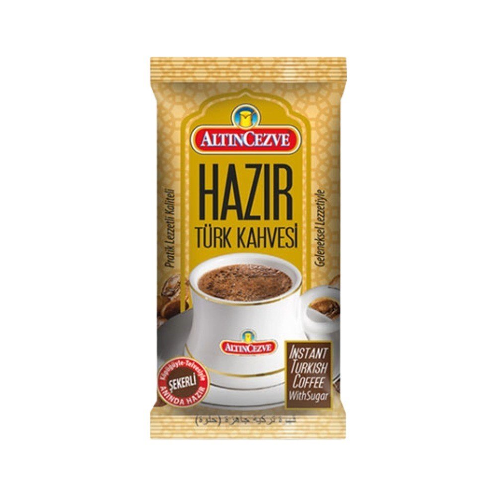 Altıncezve Hazır Türk Kahvesi Şekerli 20' li Paket (20 Adet x 11 Gr)