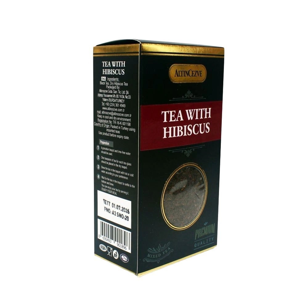 Hibisküslü Siyah Çay 150 gr