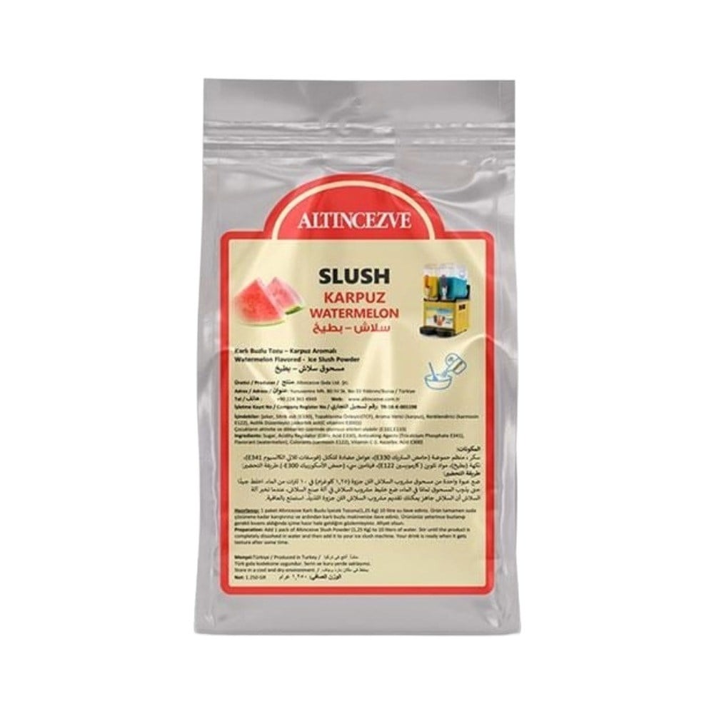 Ice Slush Karlı Buzlu Karlama Tozu | Karpuz 1.250 Gr - 10 L