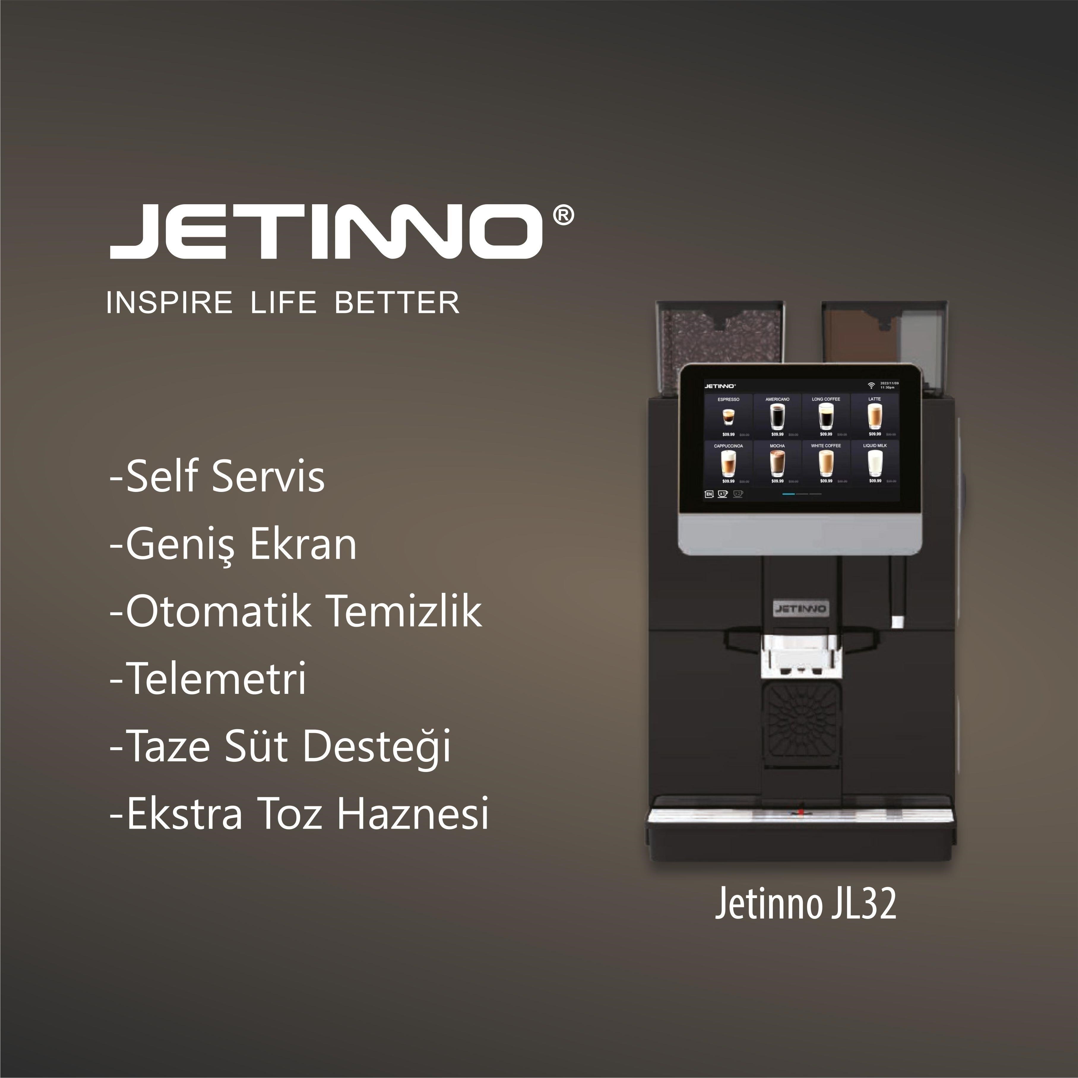 Jetinno Tam Otomatik Kahve Makinesi JL32A