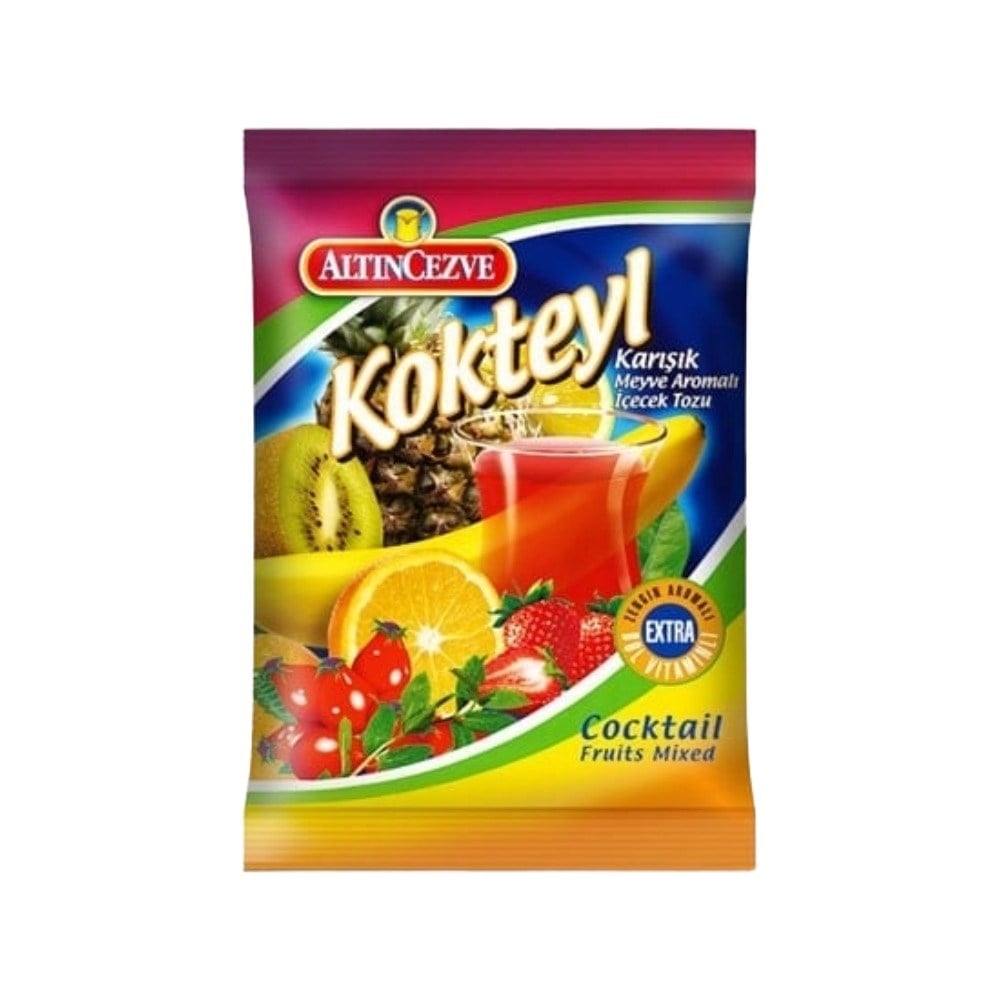Kokteyl Karışık Meyve Aromalı İçecek Tozu 250 Gr