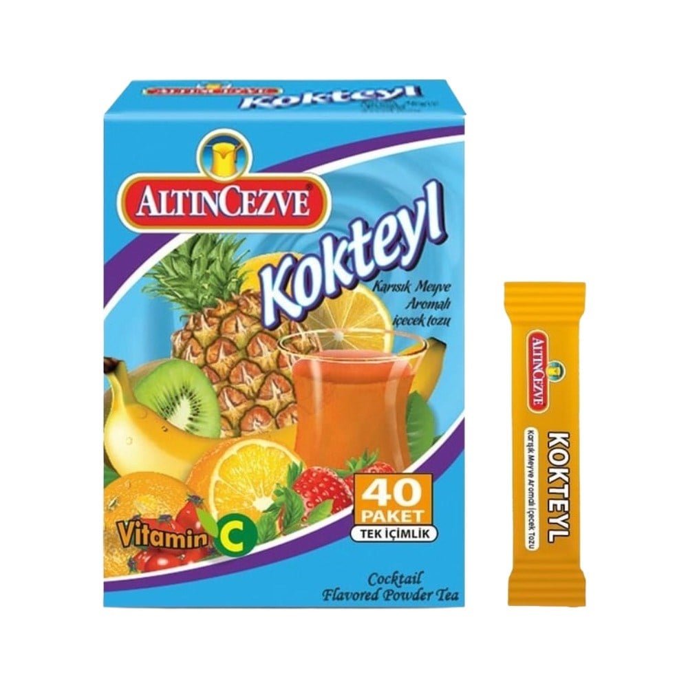 Kokteyl Tek İçimlik İçecek Tozu 40 x 1.5 Gr