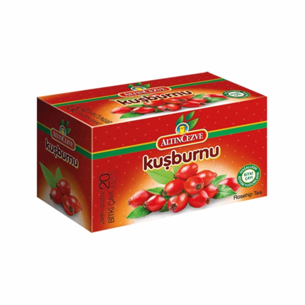 Kuşburnu Bitki Süzen Poşet Çay 20'li