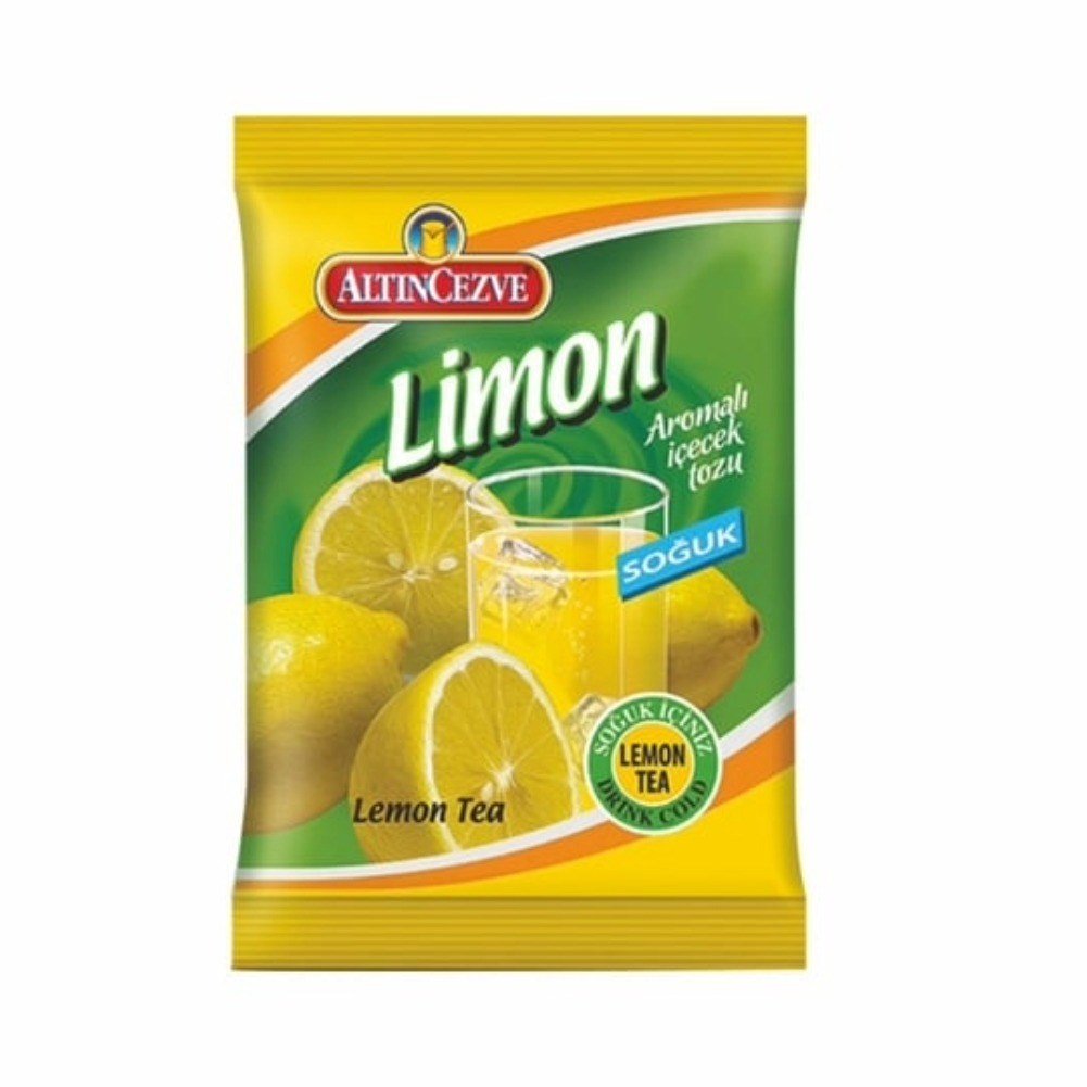 Limon İçecek Tozu - Soğuk 450 Gr (10 Litre) | Limonata makineleri için uygundur