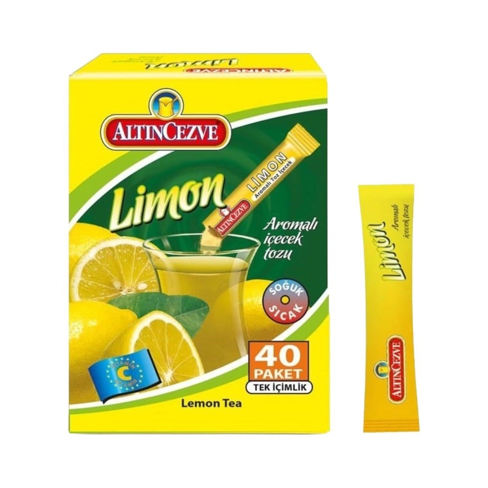 Limon Tek İçimlik İçecek Tozu 40 x 1.5 Gr