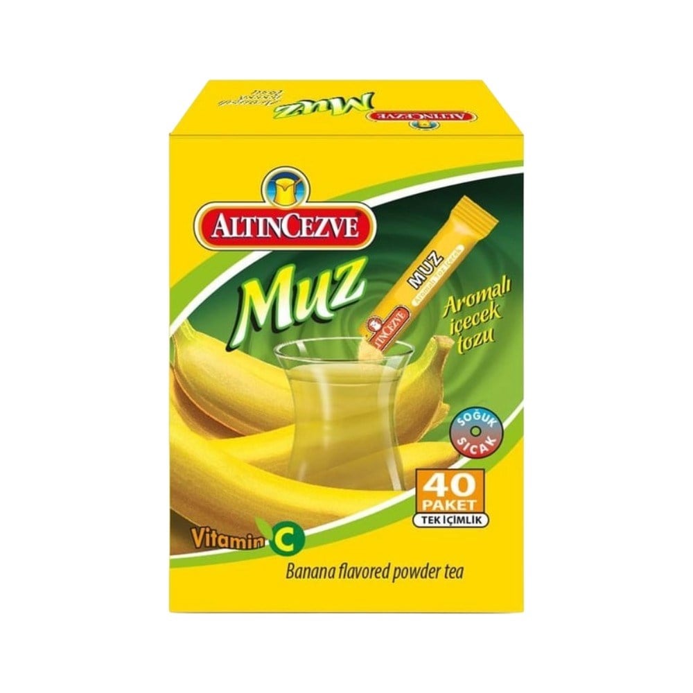Muz Tek İçimlik İçecek Tozu 40 x 1.5 Gr