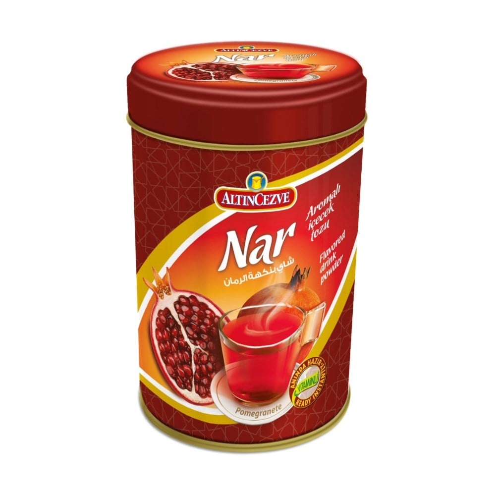 Nar Aromalı İçecek Tozu Teneke 250 Gr