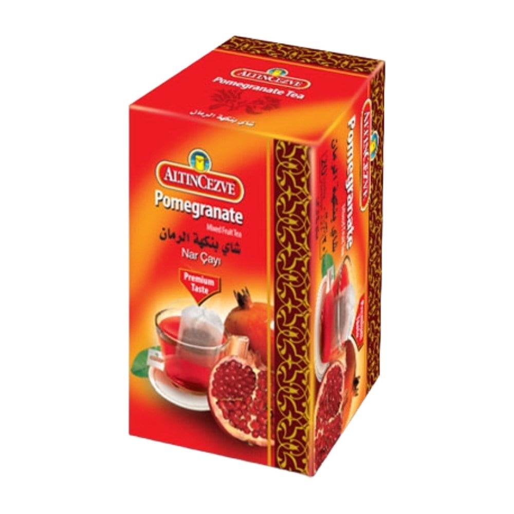 Pomegranate Nar Aromalı Süzen Poşet Çay 20'li