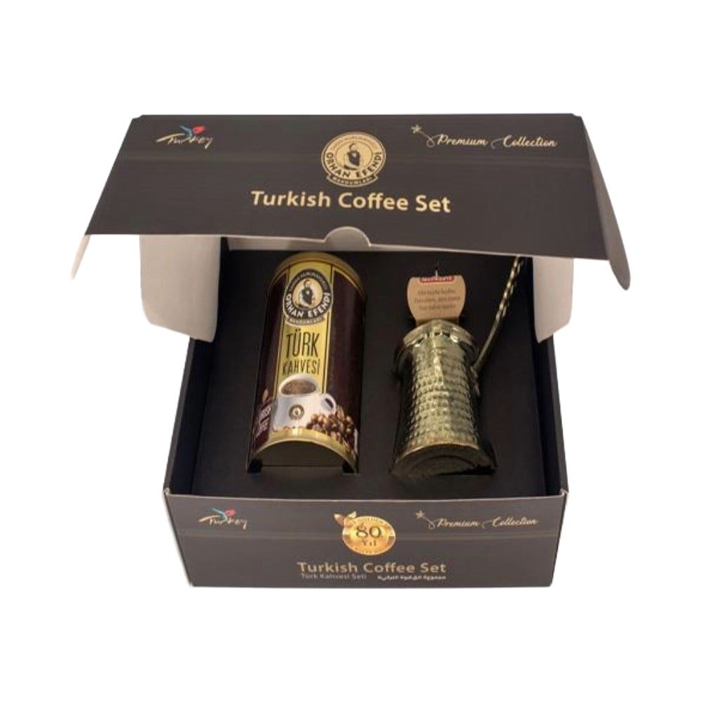 Premium Collection Cezveli Türk Kahvesi Seti