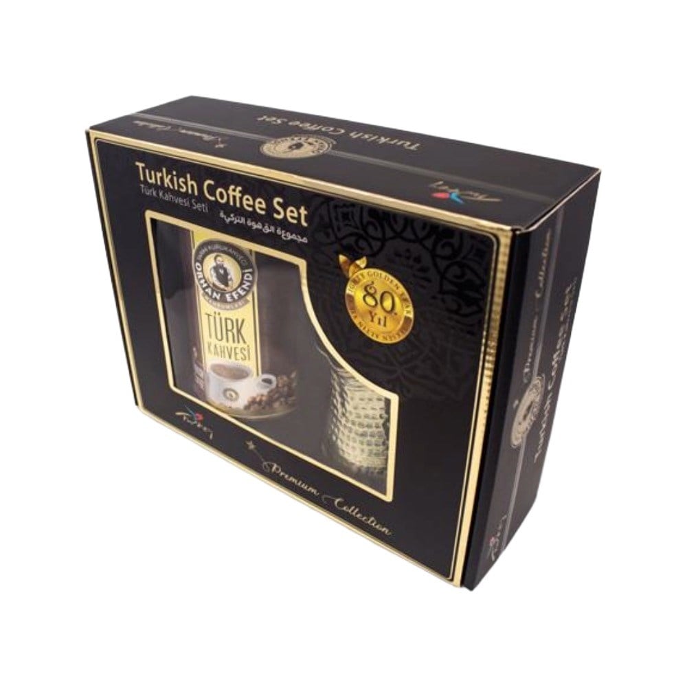 Premium Collection Cezveli Türk Kahvesi Seti