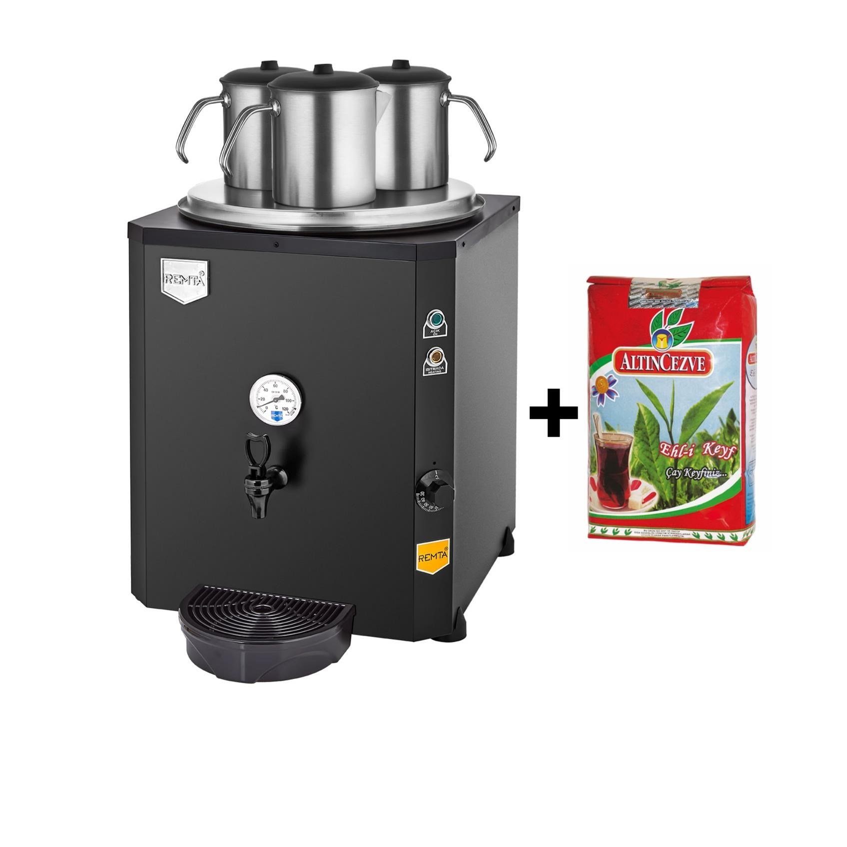 Remta 3 Demlikli 40 lt Jumbo Çay Makinesi