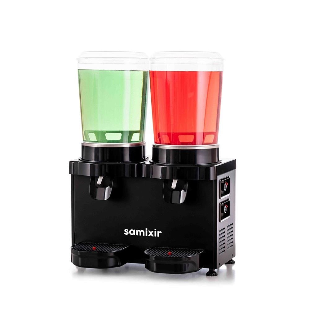 Samixir Panoramik 10 Twin (2’li) Soğuk İçecek Dispenseri – 10+10  lt