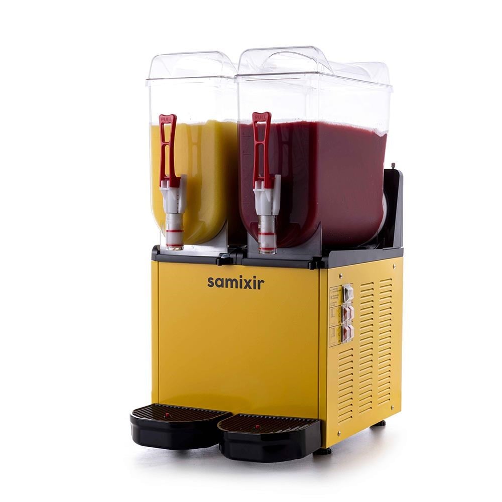 Samixir Twin Slush Buzlaş Dispenseri, 12+12 lt 