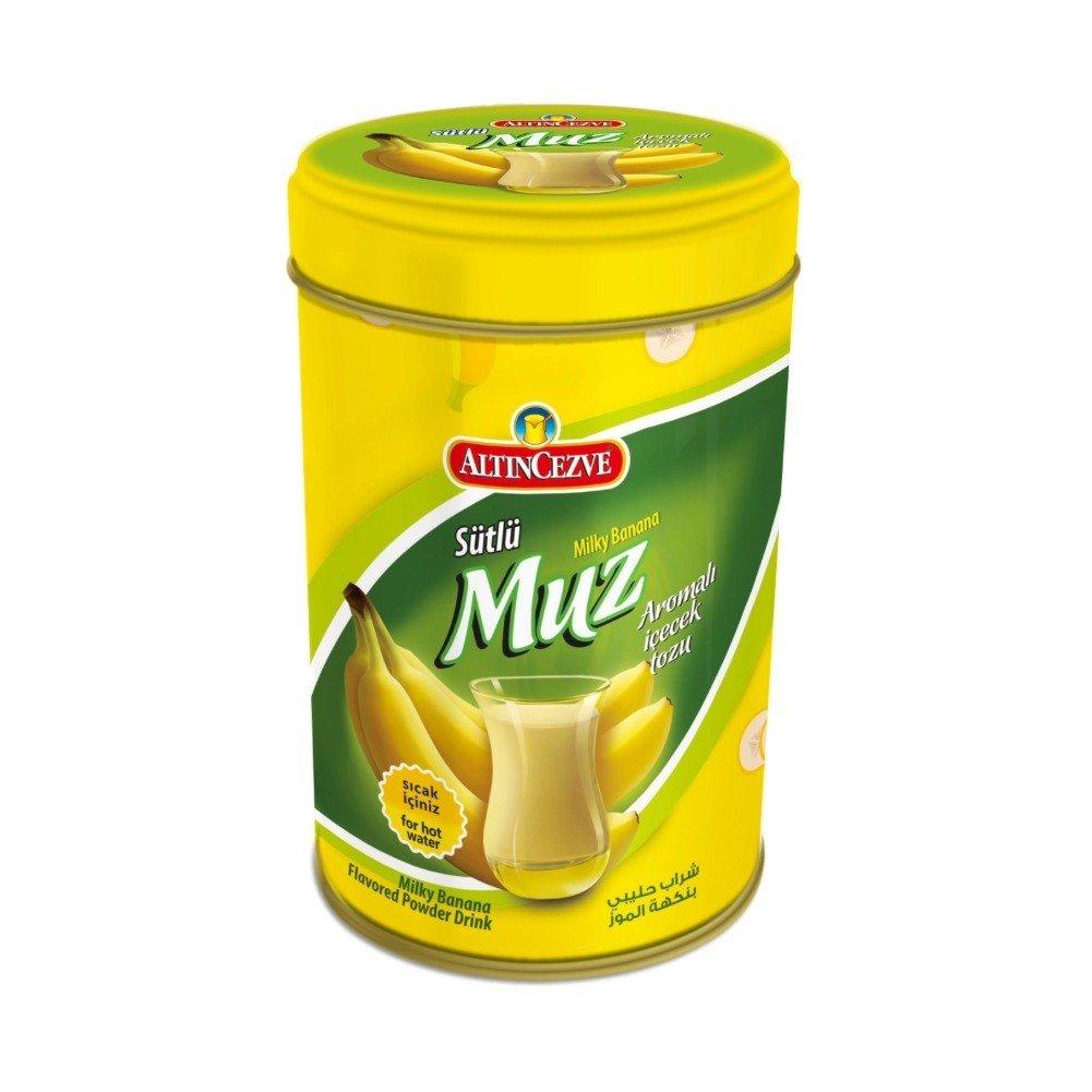 Sütlü Muzlu İçecek Tozu Teneke 250 G
