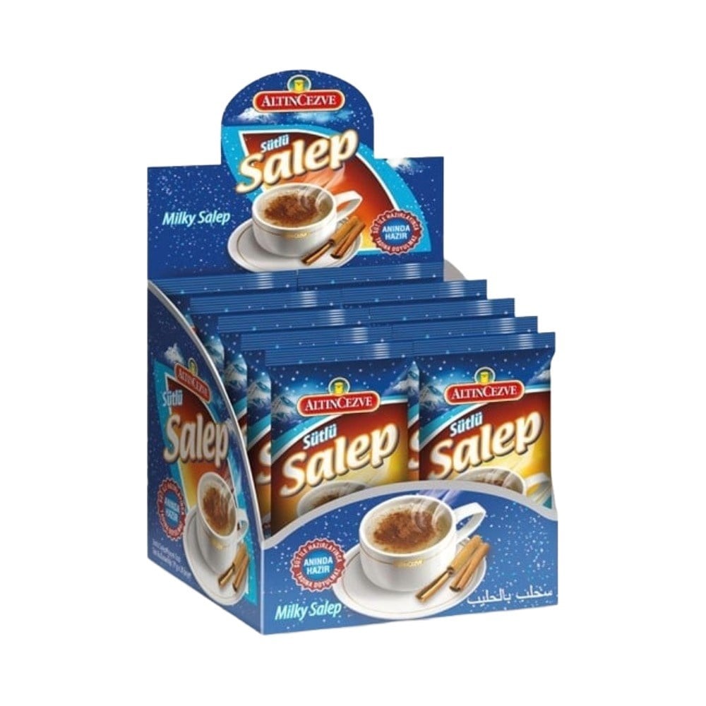 Sütlü Salep Tek Kullanımlık İçecek Tozu 20 x 17 Gr