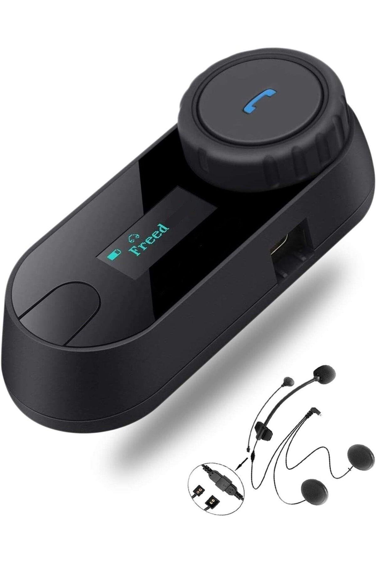 5.0 Bluetooth Su Geçirmez Interkom (FM RADYOLU)
