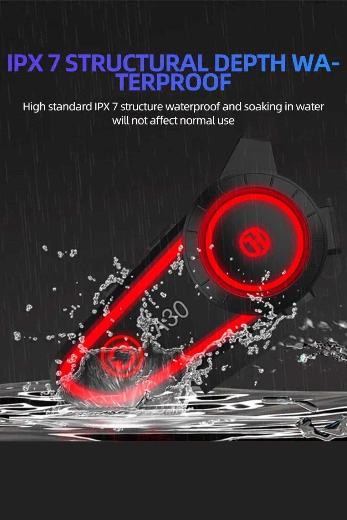 A3 MOTOSİKLET İNTERCOM SETİ KASK KULAKLIĞI PREMİUM MODEL