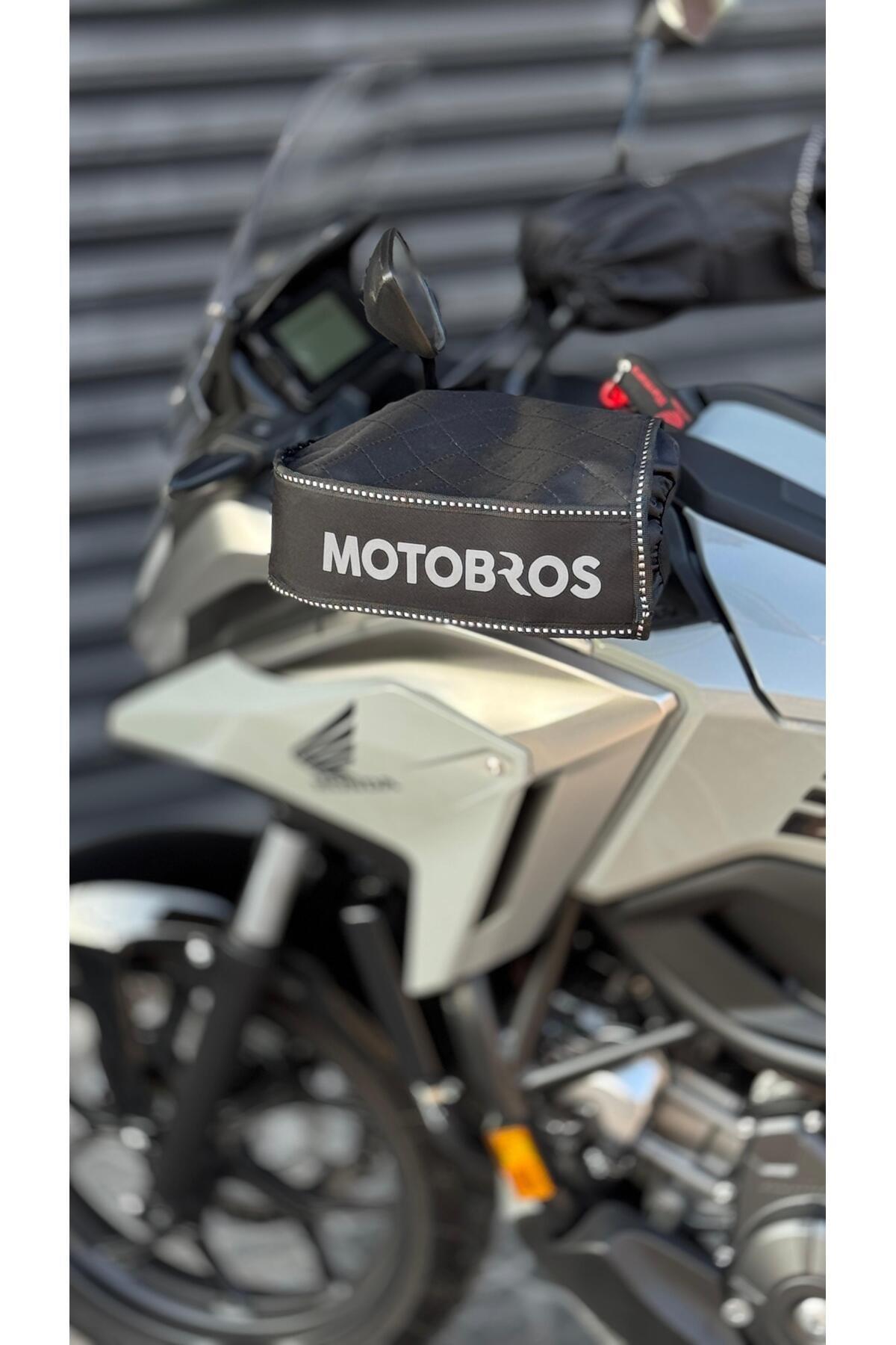 Arora Safari Pro Motosiklet El Koruma Kılıfı Reflektörlü ve İçi Yünlü Su Geçirmez Elcik