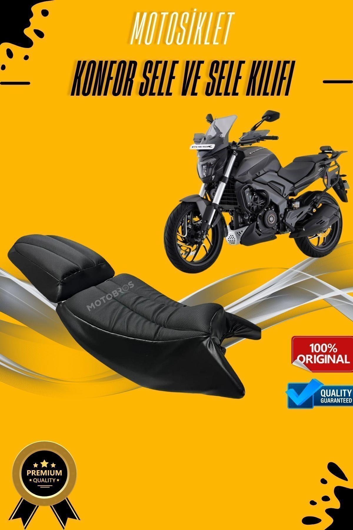 Bajaj Dominar 250/400 Konfor Sele Kılıfı Visco Sünger Yırtılmaya Dayanıklı (Su Geçirmez)