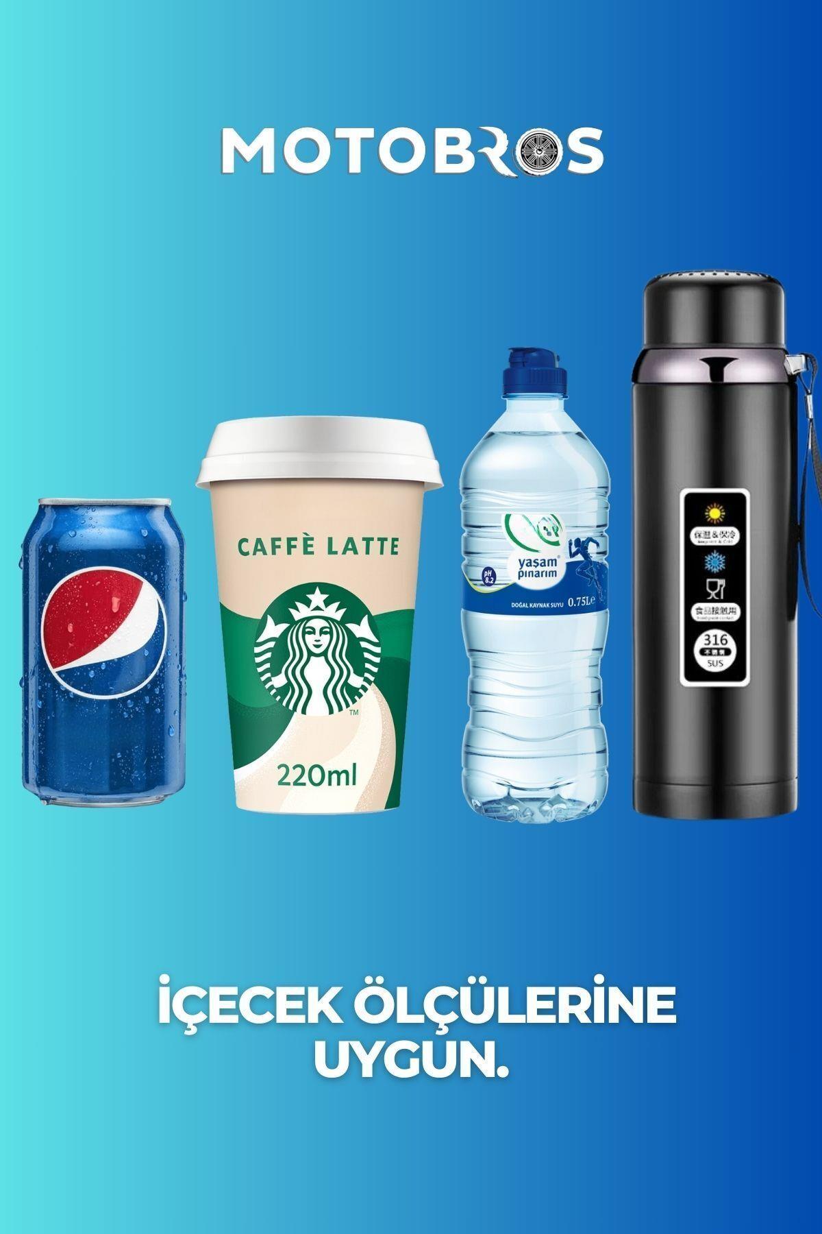 Bisiklet ve Motosiklet Suluk Şişe Matara Tutucu Mavi