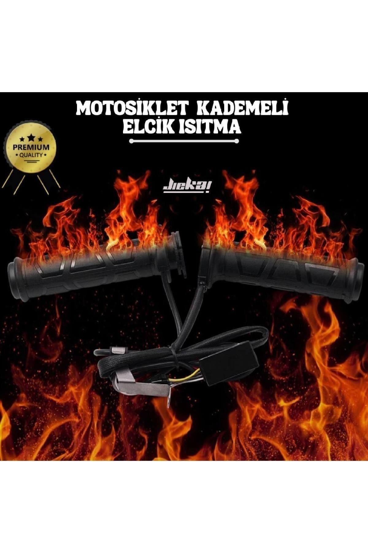 C-09 Motosiklet Universal 4 Kademeli Elcik Güçlü Isıtma (akım Koruma Özellikli)