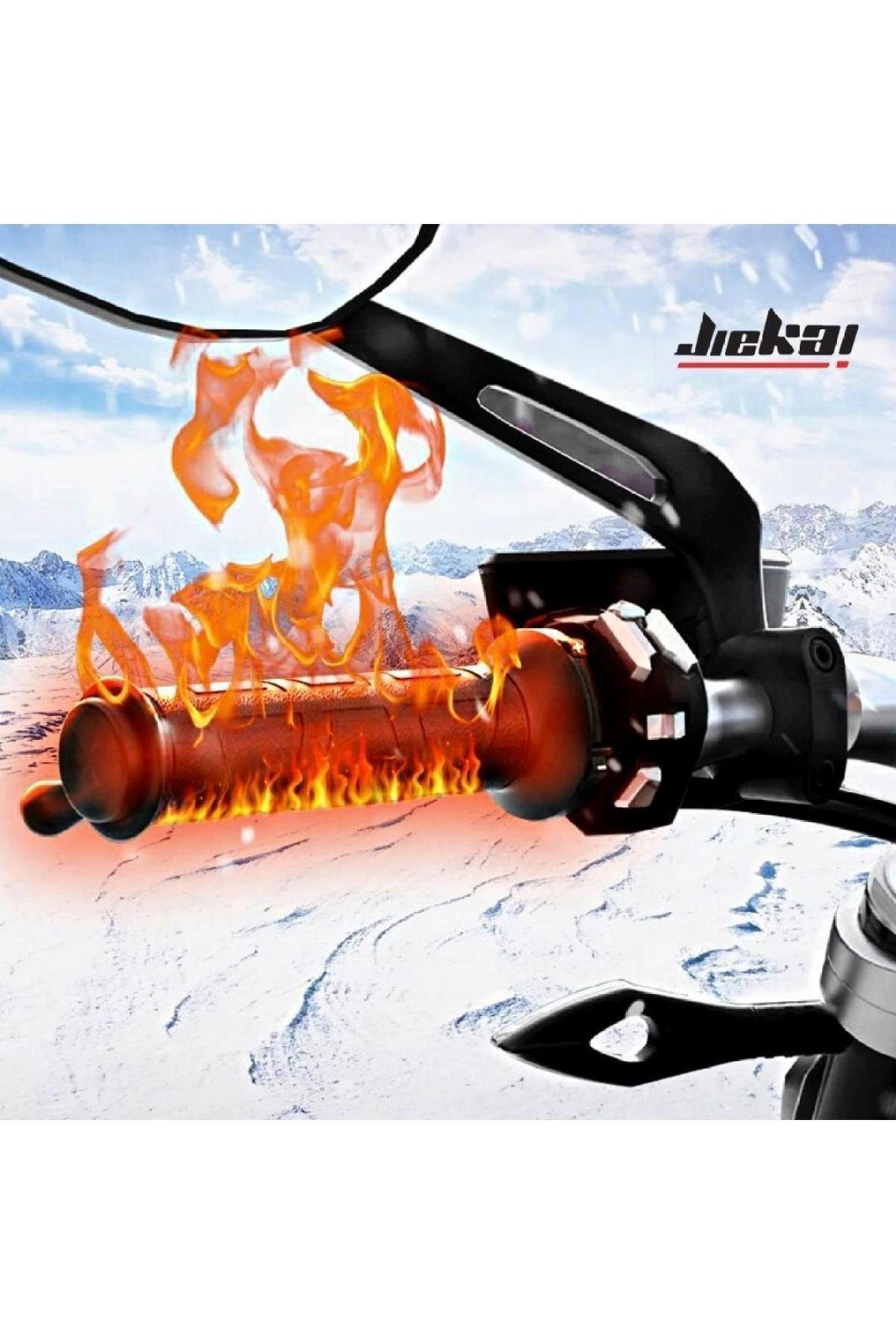 C-09 Motosiklet Universal 4 Kademeli Elcik Güçlü Isıtma (akım Koruma Özellikli)