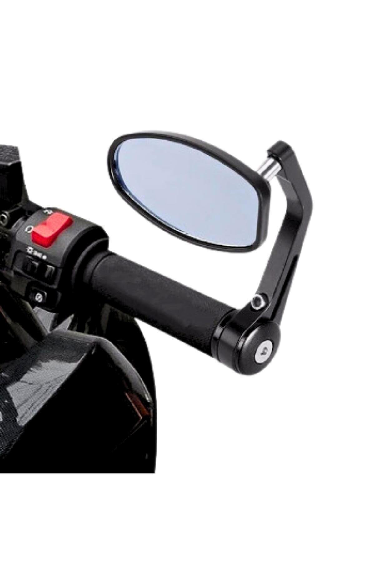 C-95 Gidon Direksiyon Ayna Seti Tüm Motorlara Uygun ÖZEL CAM (GENİŞ GÖRÜŞ AÇISI) GİDON AYNASI