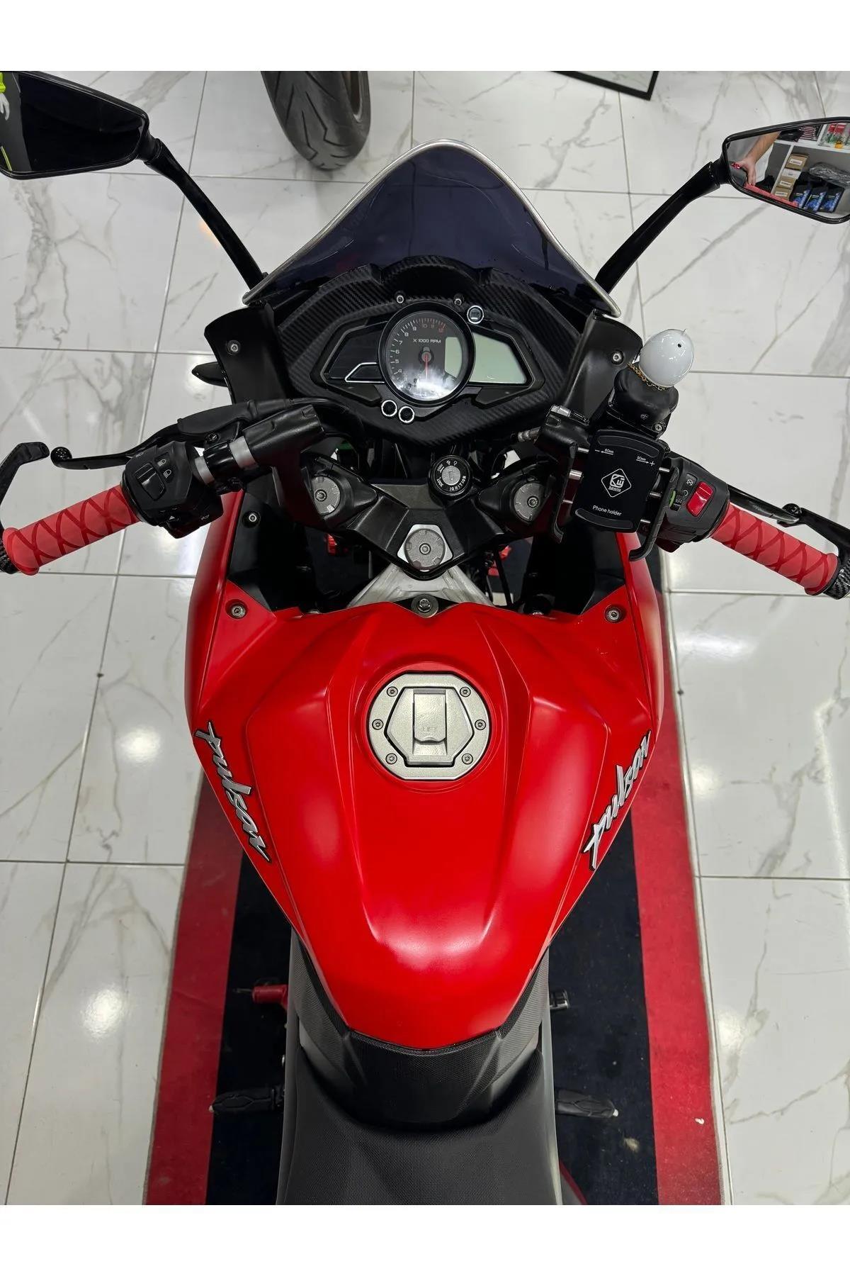 Cf Moto 250 NK Kırmızı Kauçuk Gidon Sarmalı Elcik Kılıfı Elcik Koruma Kılıfı