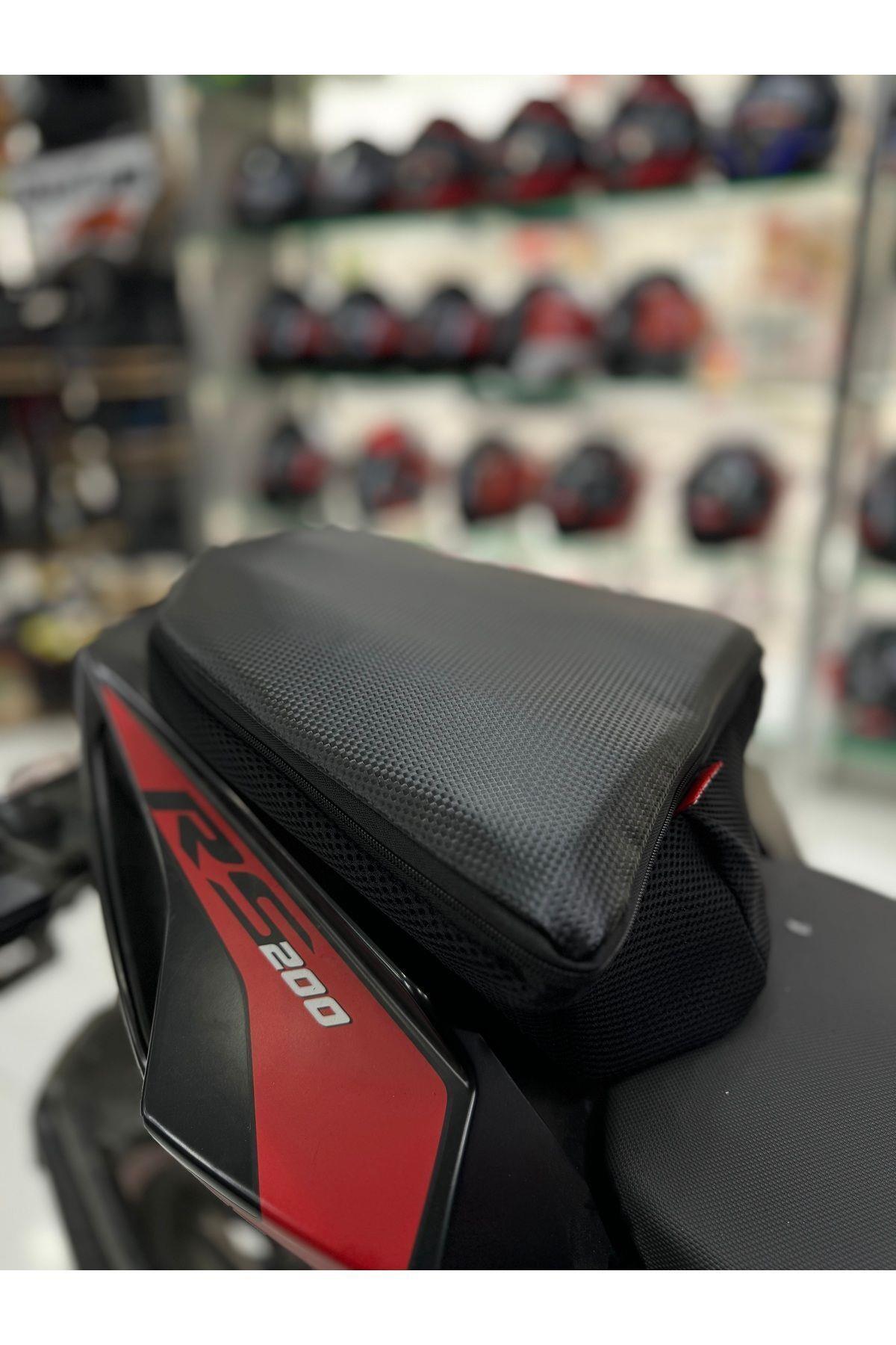 CF Moto 250 SR Arka Çanta Arka Artçı Koltuk Çantası (Kask Sığabilir)