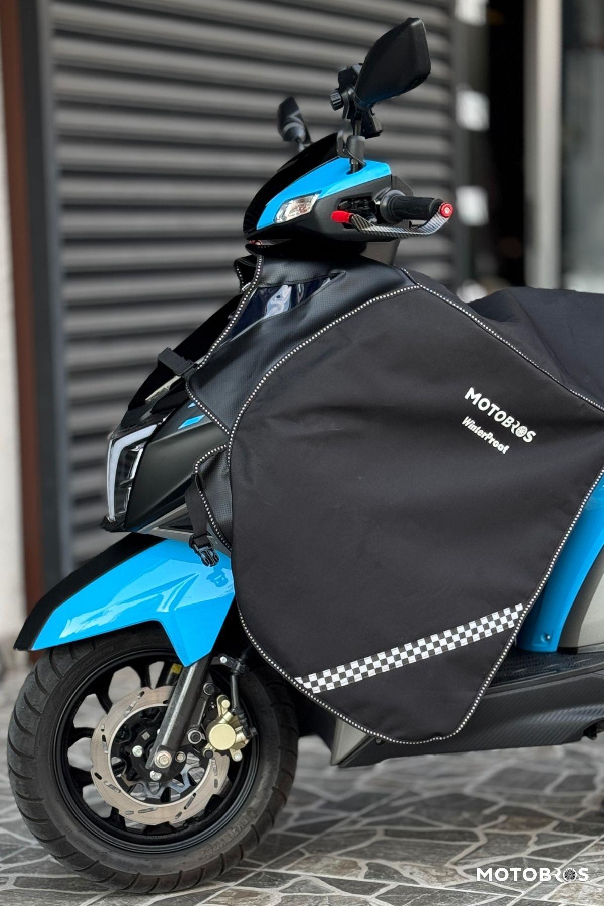 Honda Ps-150 Motosiklet Diz Örtüsü Bacak Koruma Örtüsü Reflektörlü Su Ve Rüzgar Geçirmez