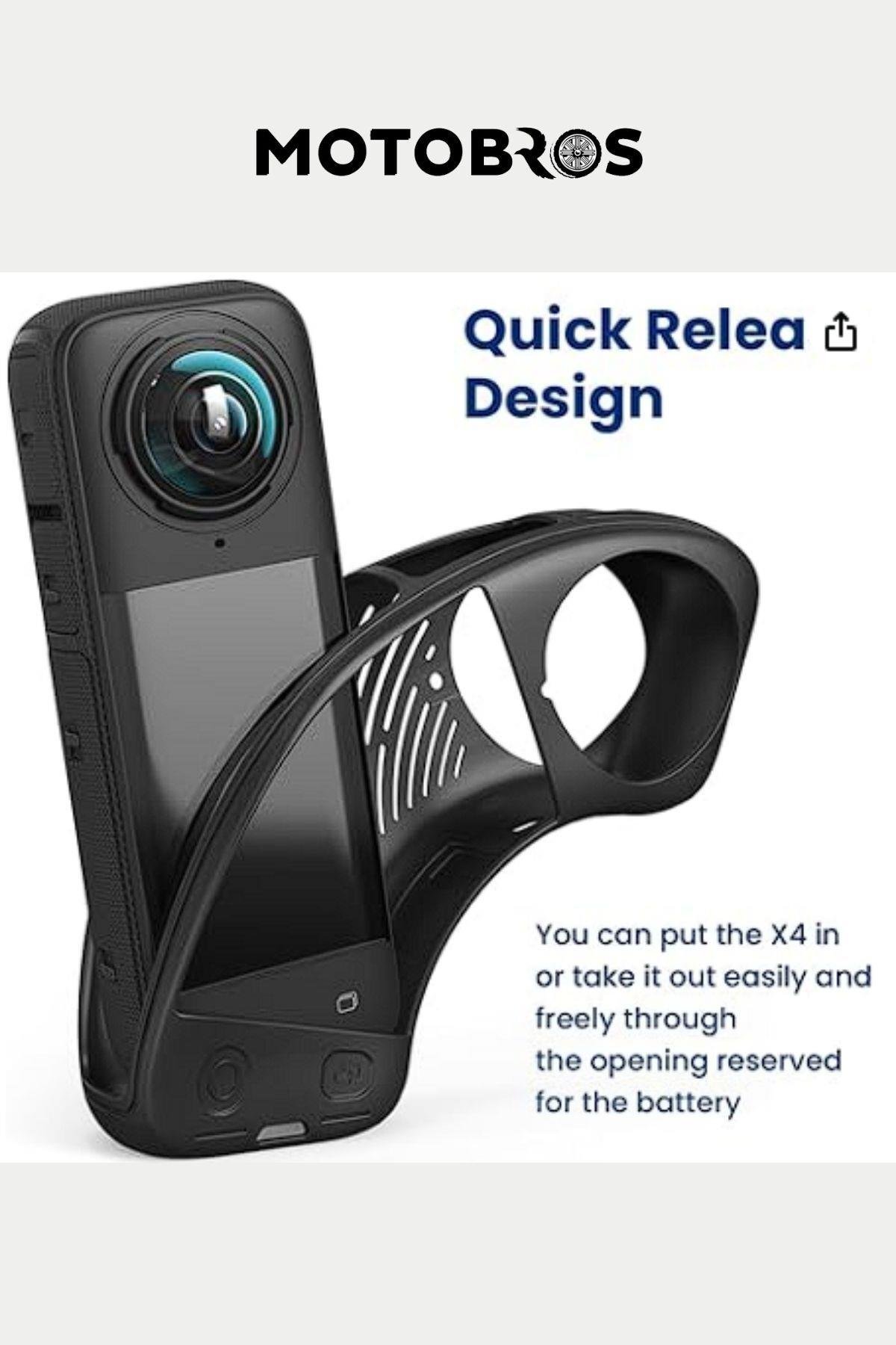 İnsta 360 Koruma Kılıfı Insta 360 Silicone Case X3 Uyumlu Case Guard