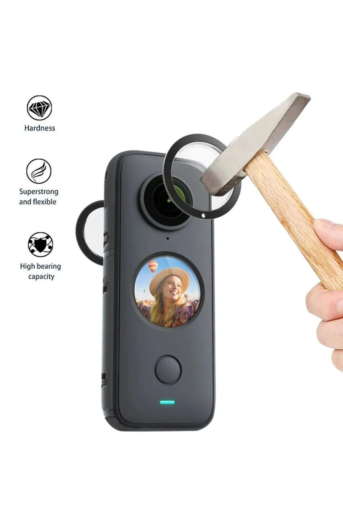 Insta 360 X3 Lens Koruyucu Insta 360 One X3 Uyumlu Lens Guard