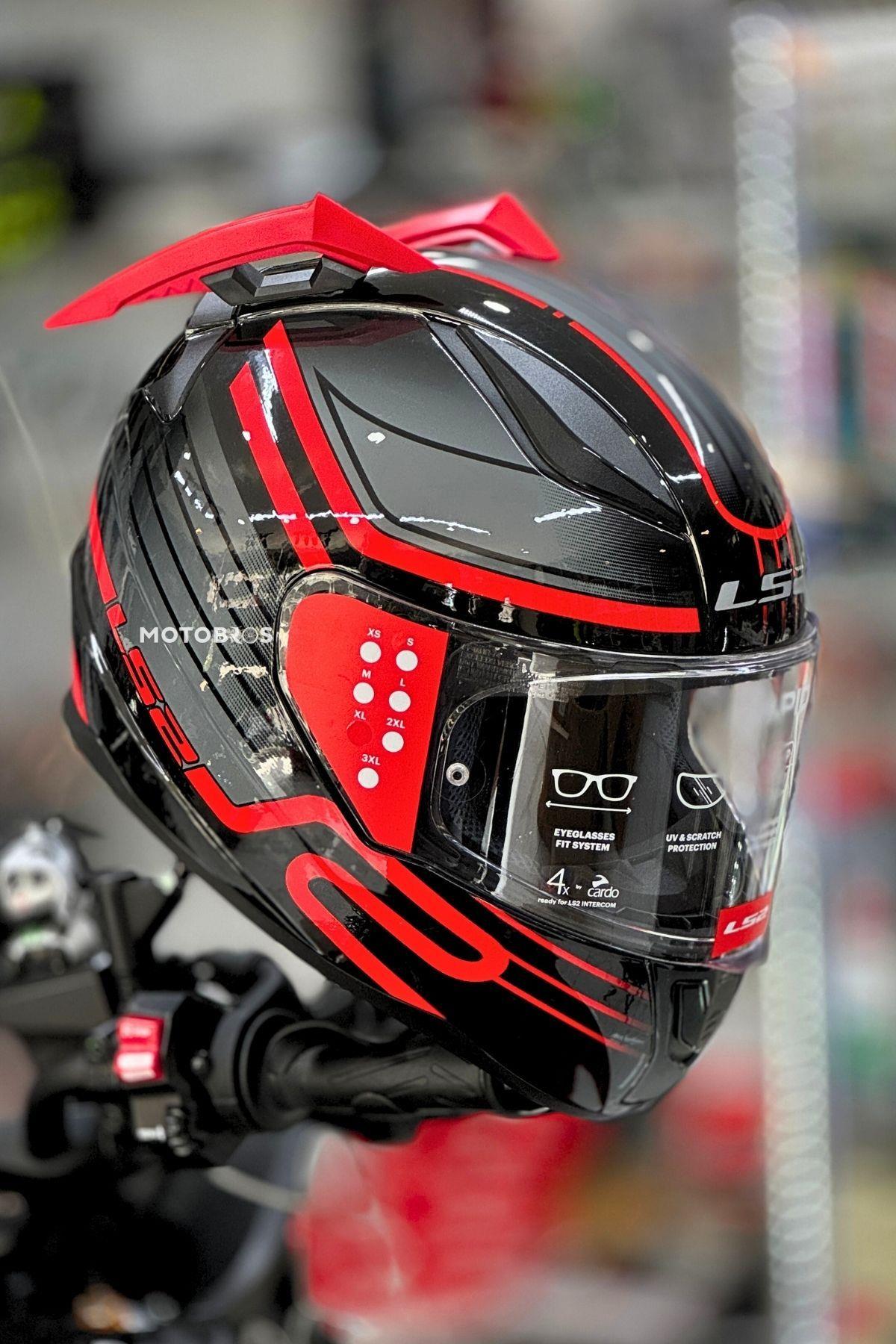 Kask Spoiler Aerodinamik Spoiler Universal Kırmızı 2 Adet