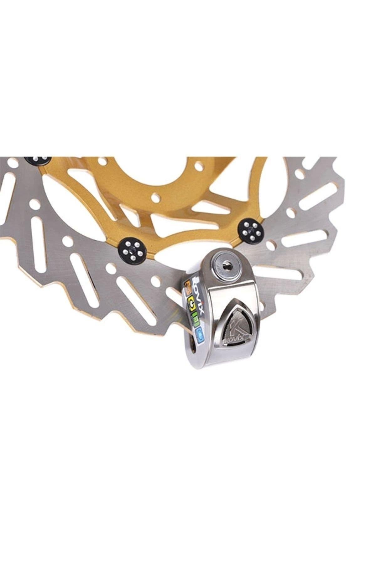 Kd6-bm Alarmlı Disk Kilit Gri