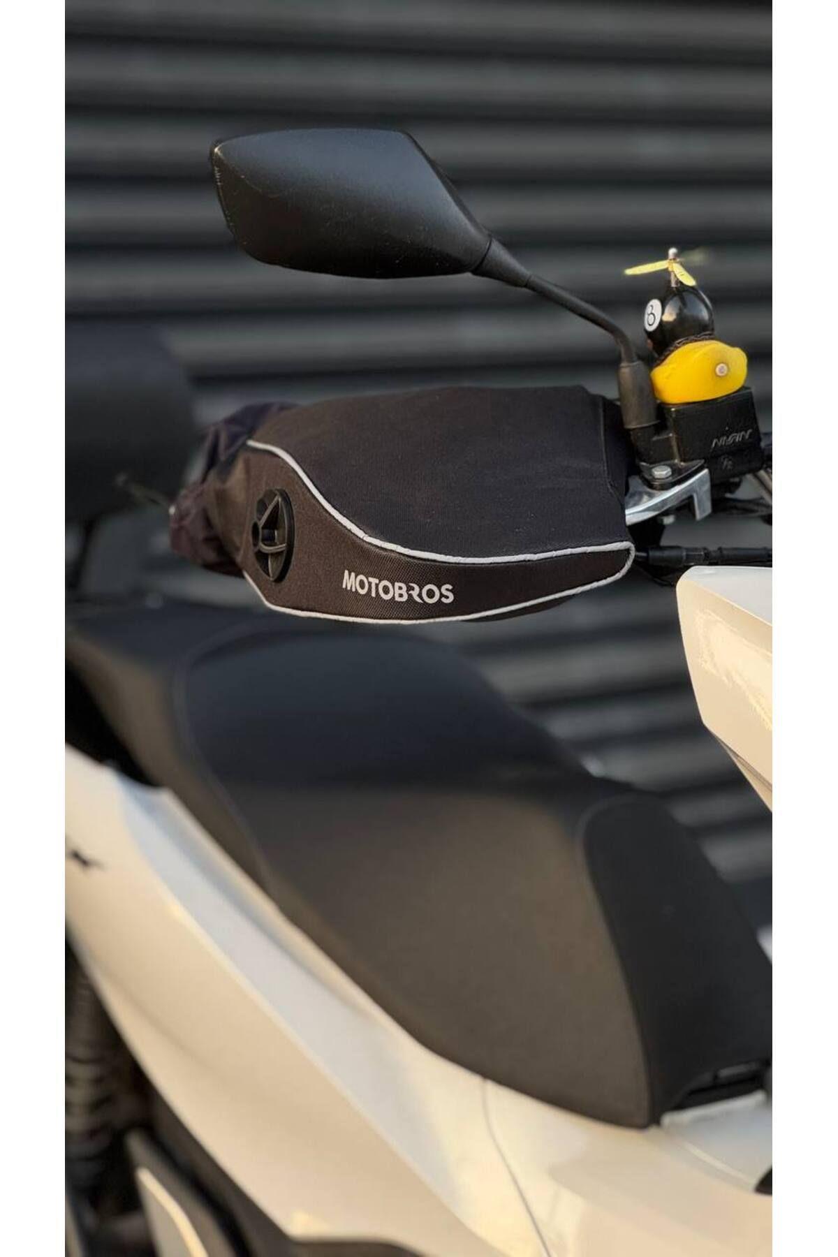 M-7 Premium Arora Max T  Elcik Motosiklet Elcik Motor Elcik Su-Rüzgar Geçirmez Gidon Sabitlemeli