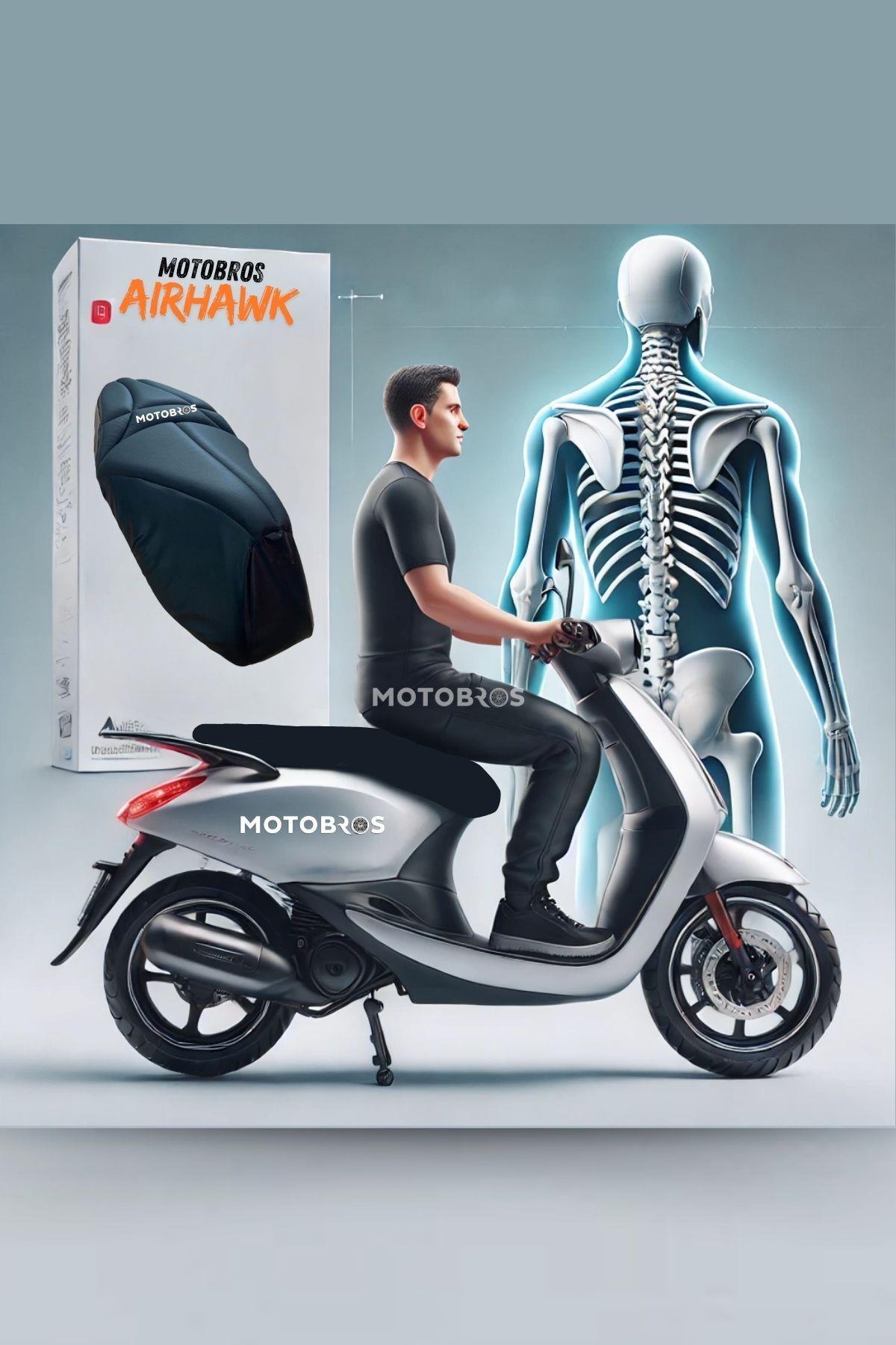 MONDİAL FURY 110 Konfor Sele Ve Sele Kılıfı Visco Sünger (KILIF HEDİYELİ)