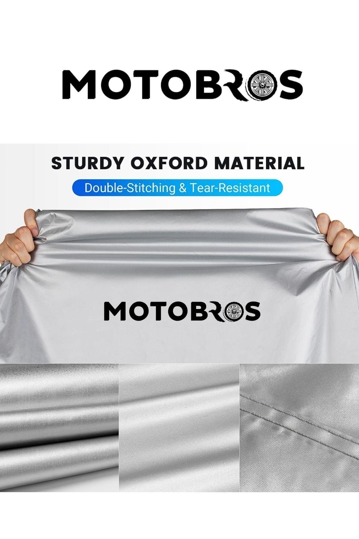 Motor Brandası Motosiklet Brandası 50-125cc Tüm Scooter Modellere Uyumludur Ekstra Kalın Su Geçirmez
