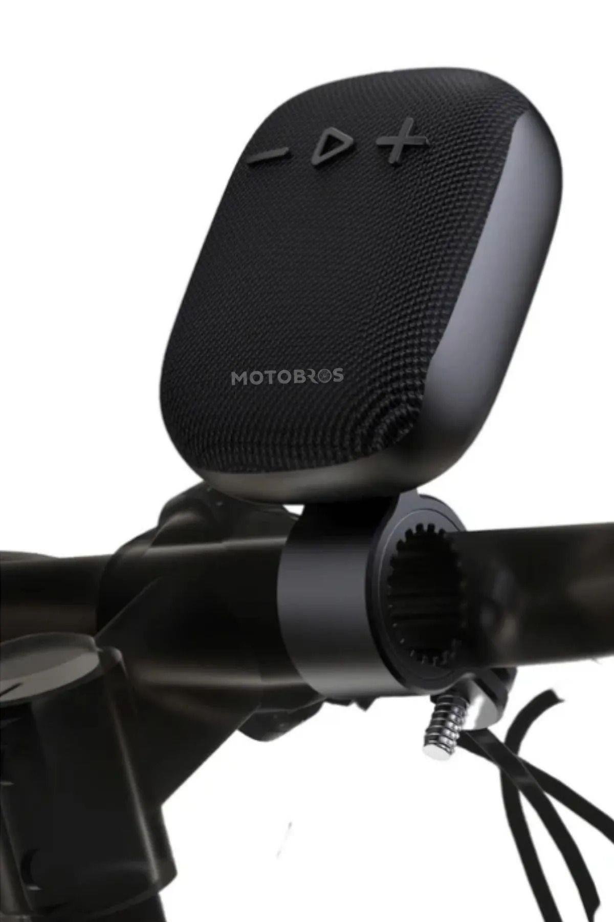 Motosiklet Bisiklet Hoparlör Bluetooth Şarjlı Hoparlör Ses Sistemi