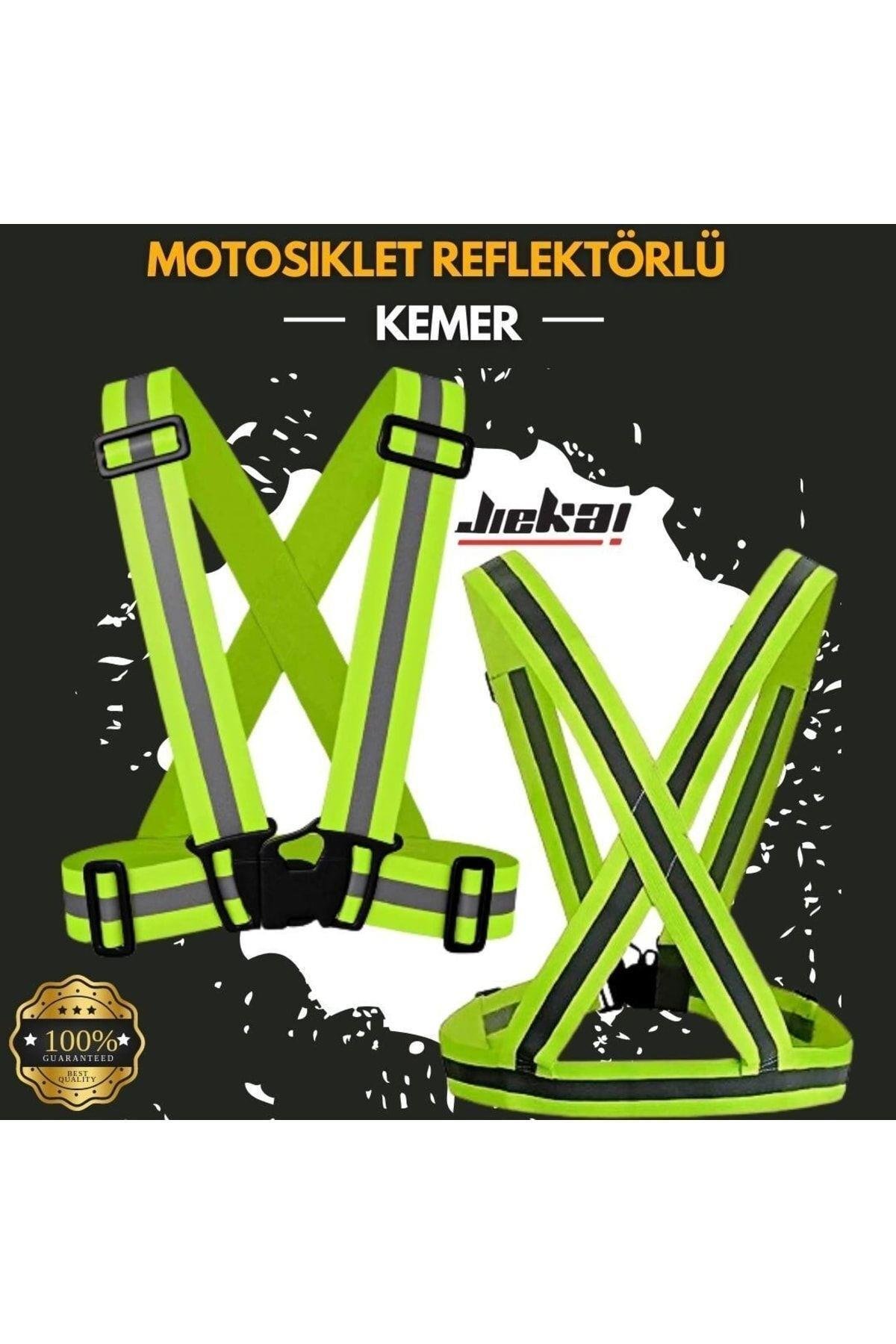 Motosiklet - Bisiklet Reflektörlü Kemer Yelek - Motosiklet, Bisiklet Ve Scooter