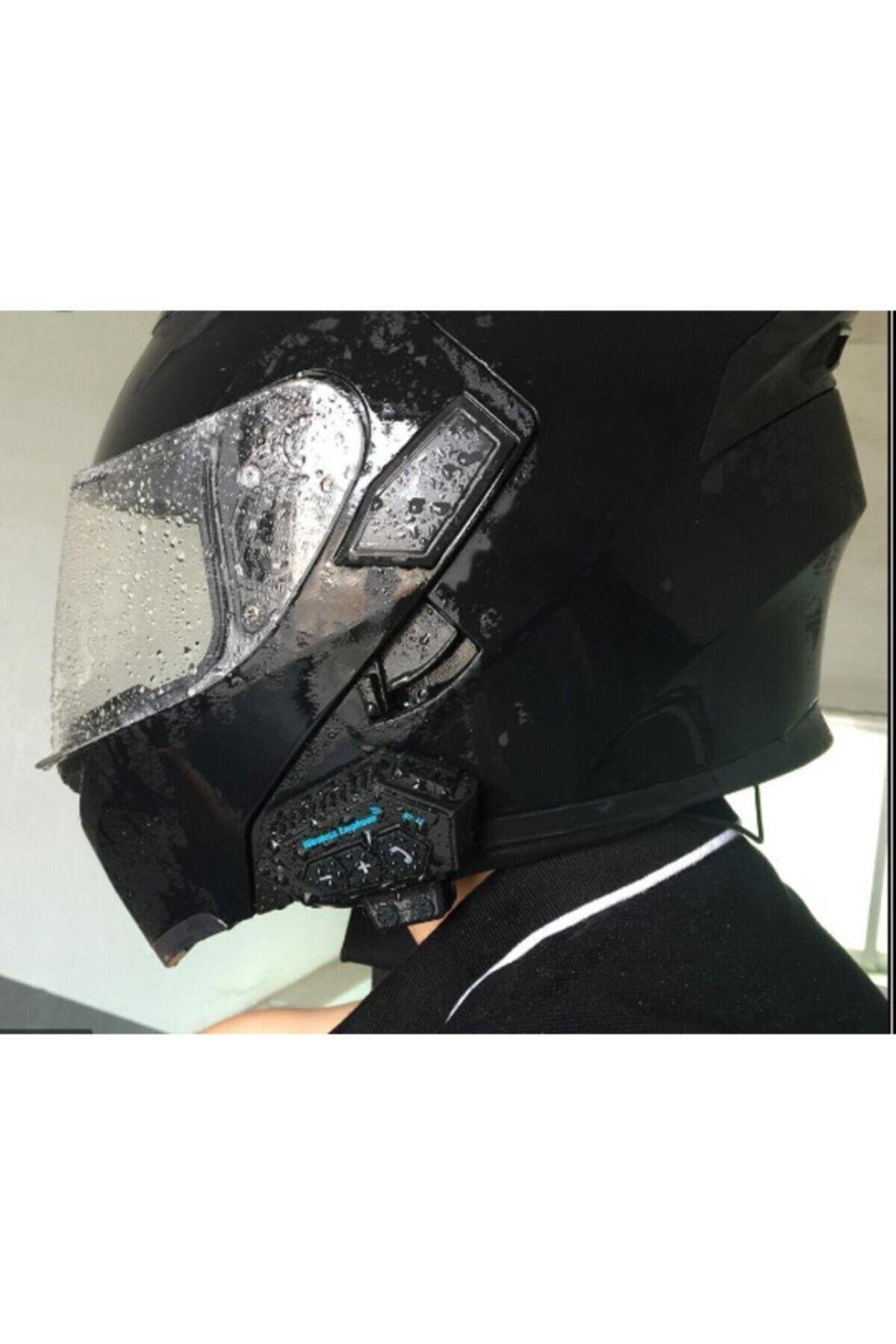 Motosiklet Bluetooth Kask Kulaklık Dinleme Ve Konuşma Özellikli Su Geçirmez