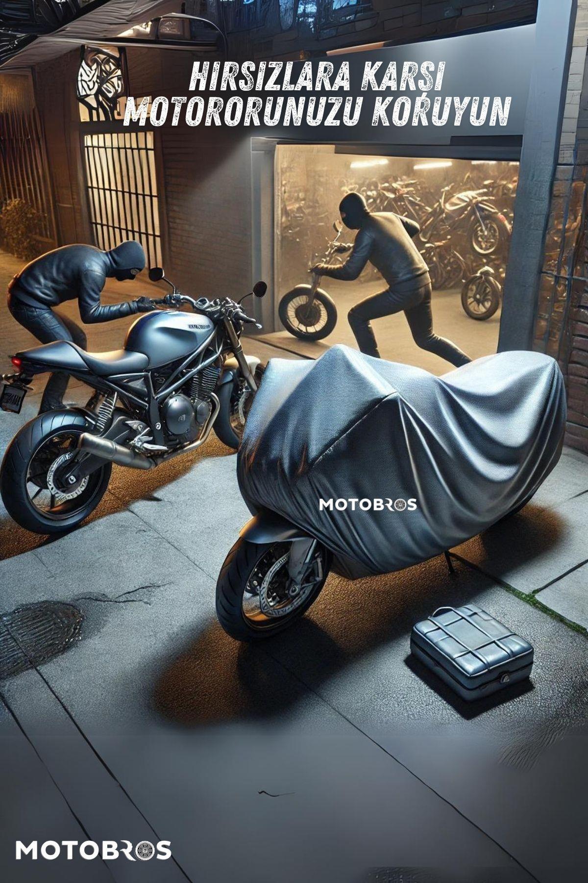 Motosiklet Branda Bajaj Pulsar Ns200 (EN KALIN) Kumaş Ömürlük Kullanım (TOKALI)