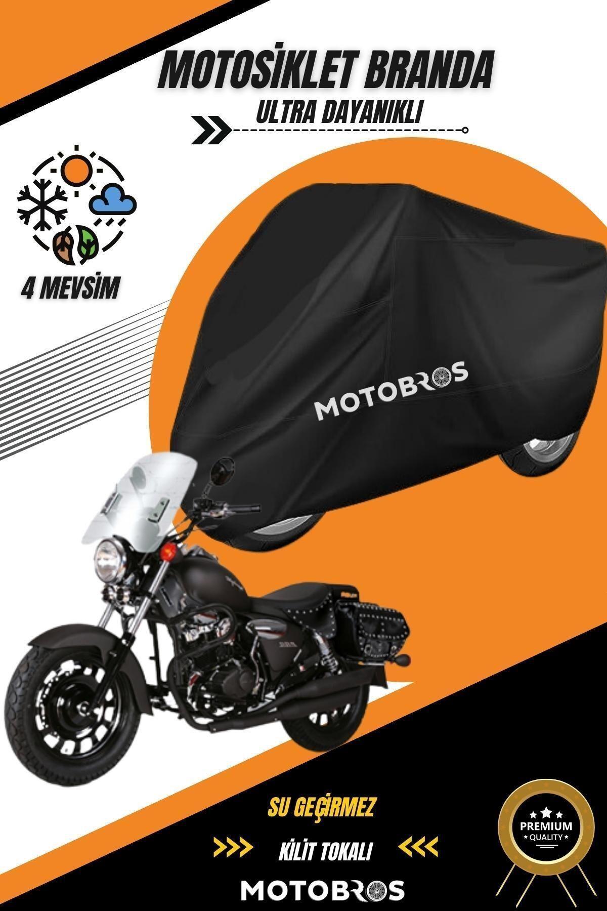 Motosiklet Branda Kuba Superlight Uyumlu Siyah Su Geçirmez Dayanıklı EN KALIN Kumaş Ömürlük Kullanım
