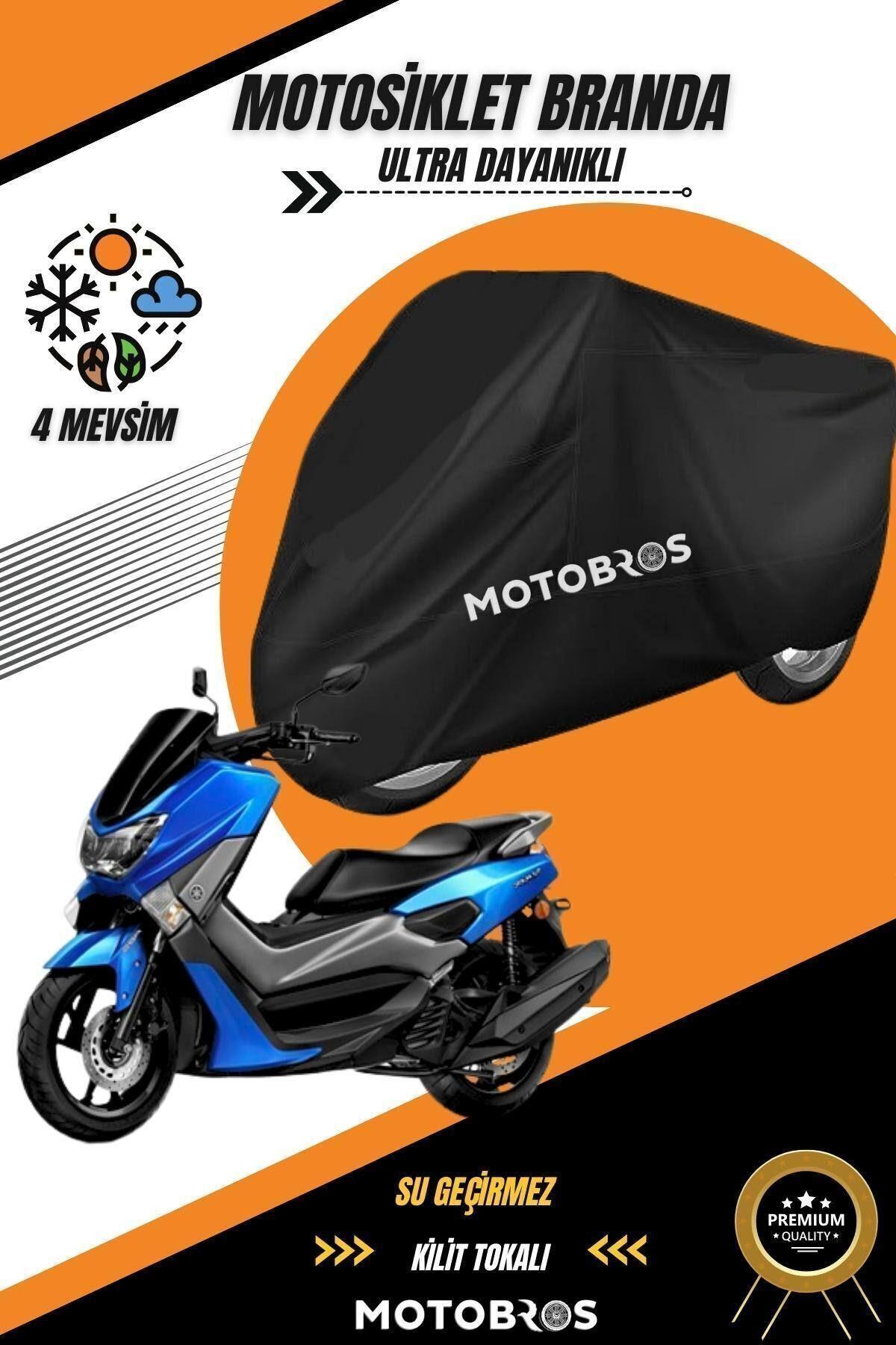 Motosiklet Branda Yamaha Nmax Siyah Su Geçirmez Dayanıklı (EN KALIN) Kumaş Ömürlük Kullanım