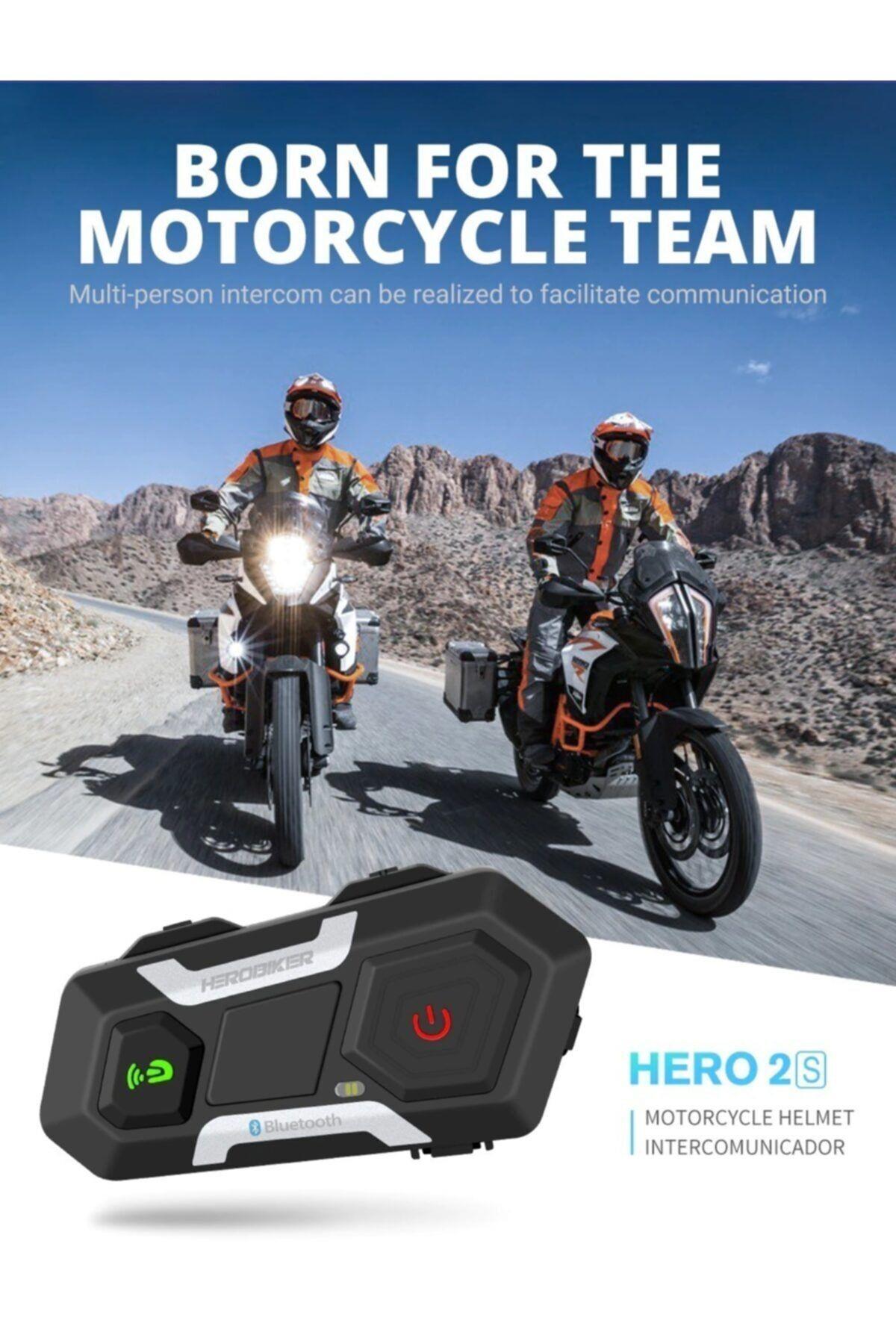 Motosiklet Intercom Son Teknoloji Ve En Yüksek Kalite ( Fm Radyo Ve Telsiz Özellikli )