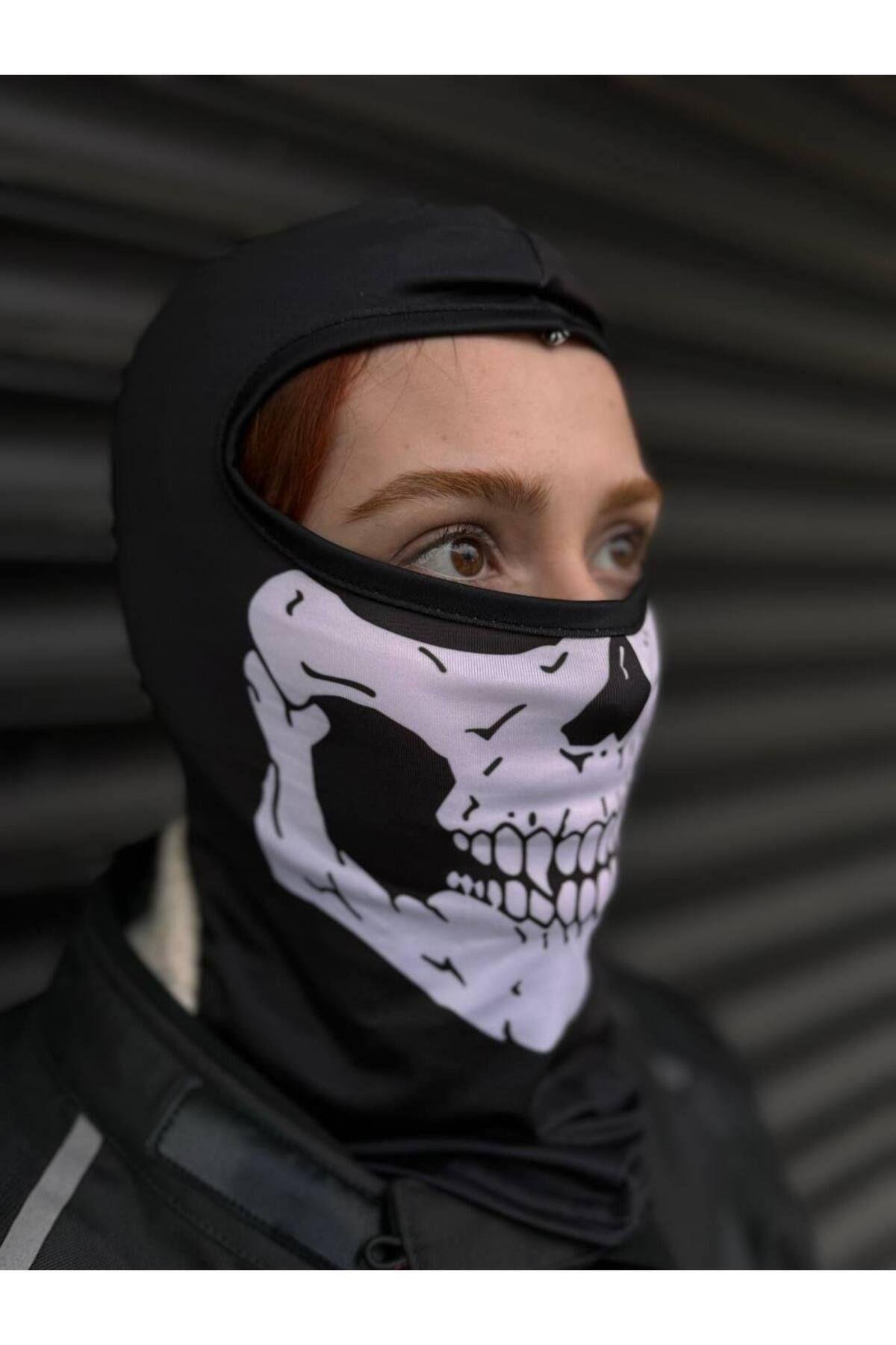 Motosiklet Kurukafa Balaklava Güneş Koruyucu Rüzgar Geçirmez Motor Maske Yüz Koruma