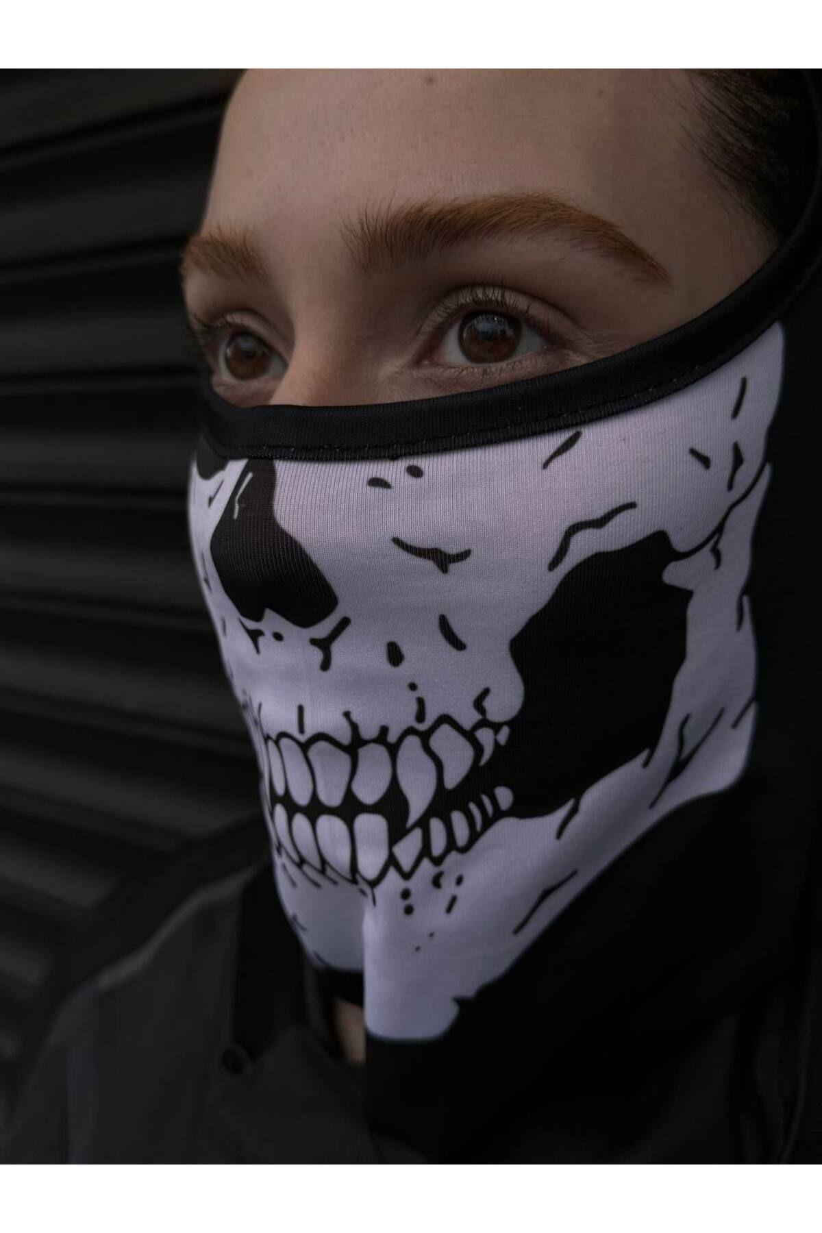 Motosiklet Kurukafa Balaklava Güneş Koruyucu Rüzgar Geçirmez Motor Maske Yüz Koruma