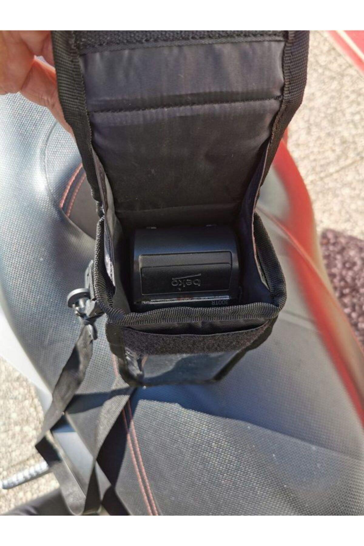 Motosiklet Kurye Pos Cihazı Taşıma Çantası Telefon Kılıflı
