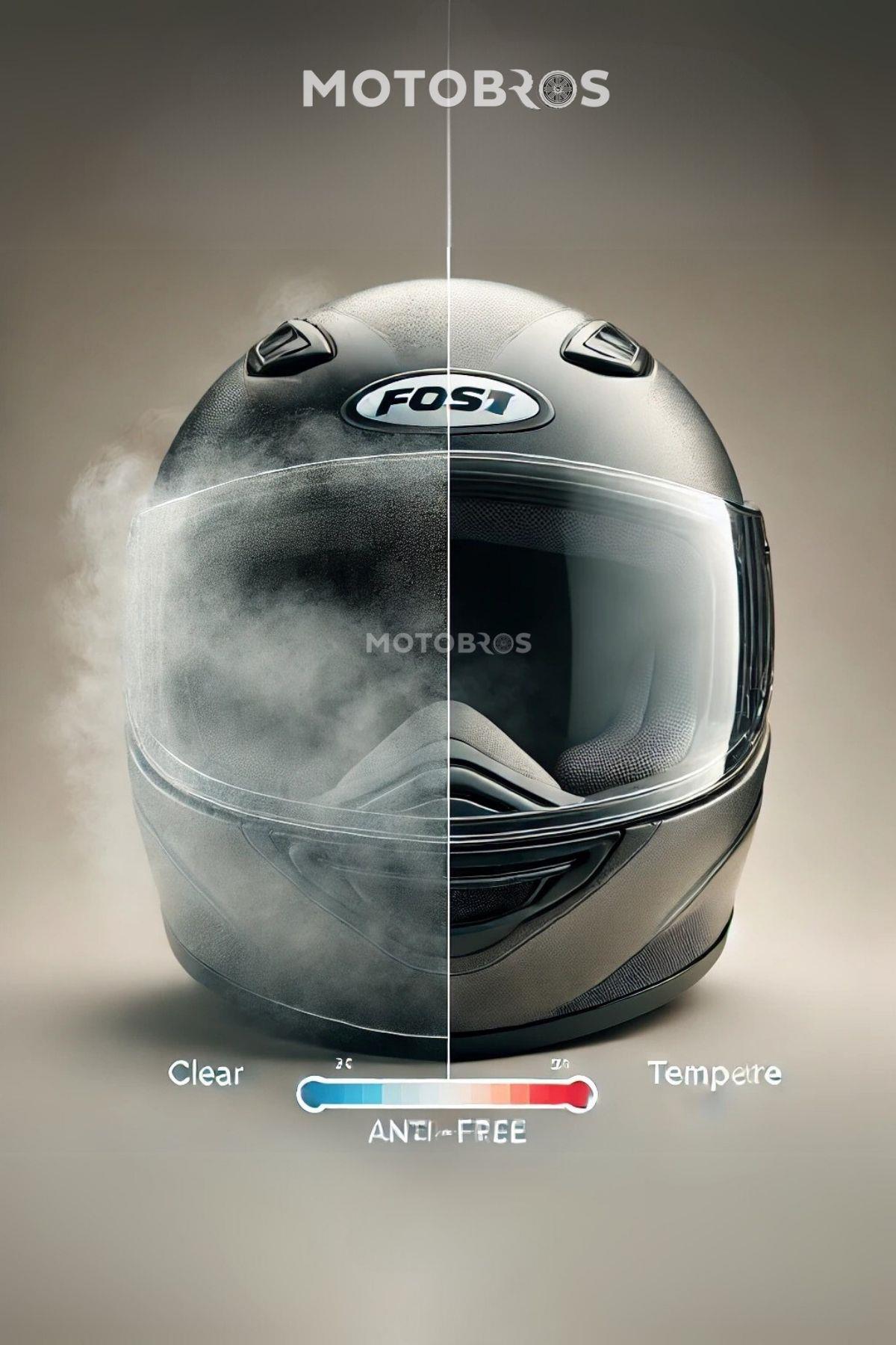Motosiklet Ns-14 Kask Buğu Buhar Önleyici Garantili Pinlock