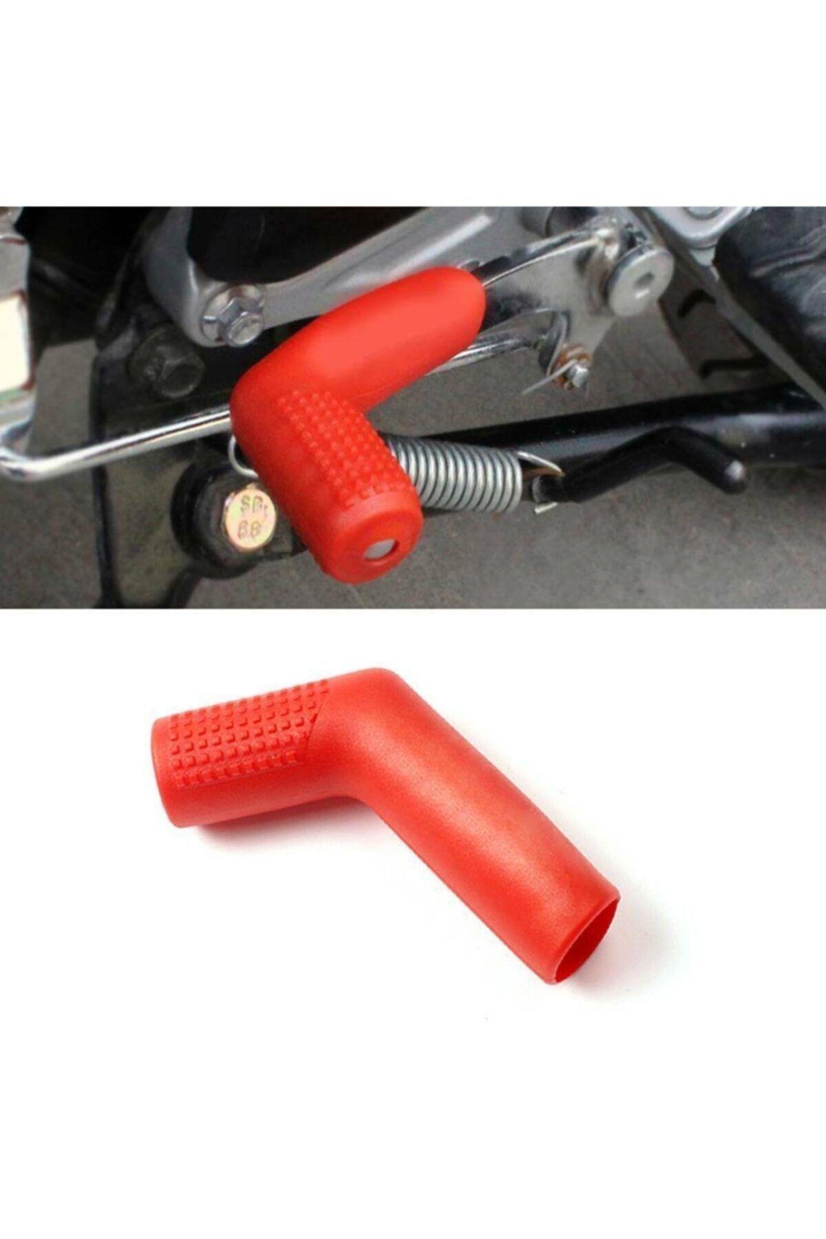 Motosiklet Vites Çorabı Vites Kılıfı Kırmızı